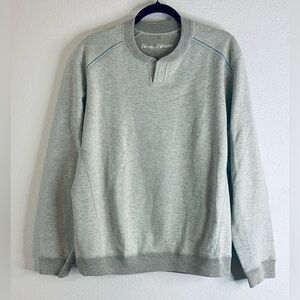 Tommy Bahama Flip Side Pro Abaco Reversible Split neck Pullover